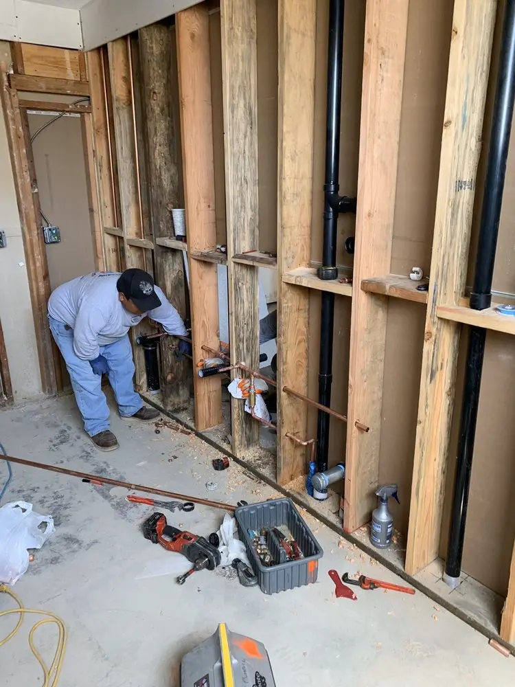 Commercial rough-in plumbing for Commercial Plumbing in Ionia